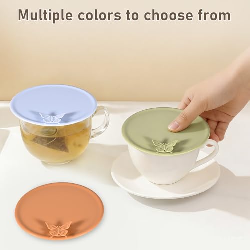 4 Pack Silicone Cup Covers (4 Count)