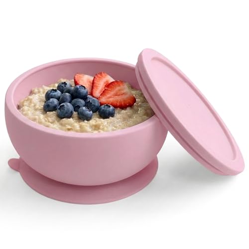 Octopod Silicone Suction Baby Bowl & Lid