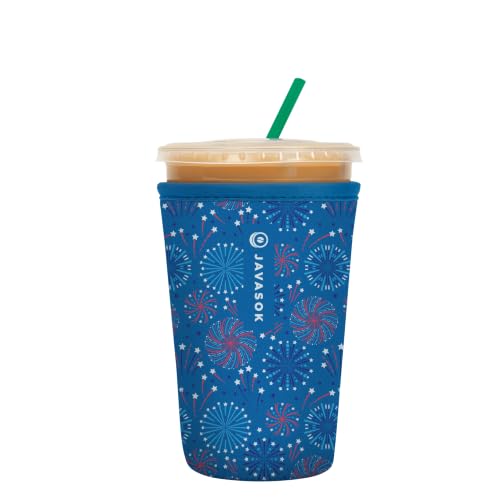 JavaSok Iced Coffee & Cold Soda Insulated Neoprene Cup Sleeve