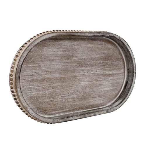 Oval Decorative Wooden Tray