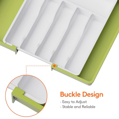 Extra Large Silverware Drawer Organizer
