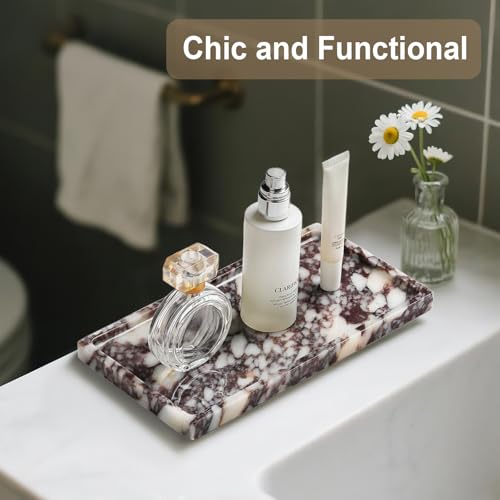 Natural Marble Vanity Tray