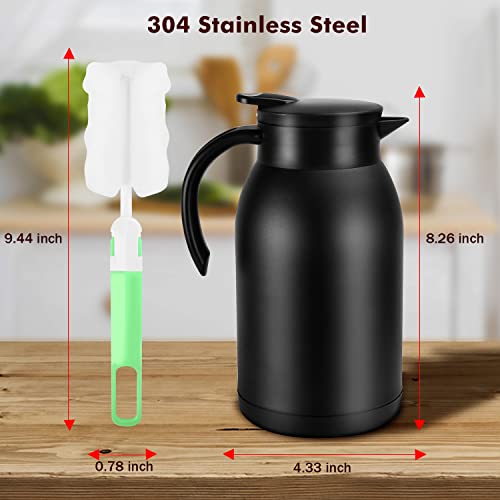 Stainless Steel Thermal Coffee Carafe Dispenser