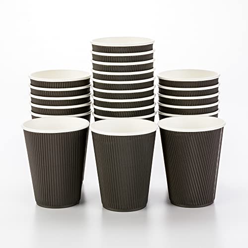 12 Ounce Paper Coffee Cups (25 Count)