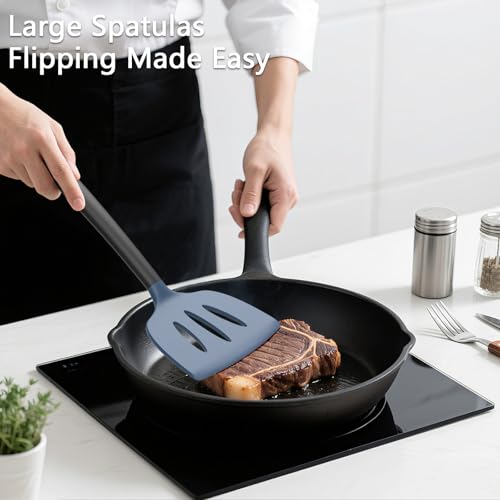 3 Pack Silicone Spatula Set (3 Count)