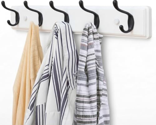 Heavy Duty Wooden Coat Rack