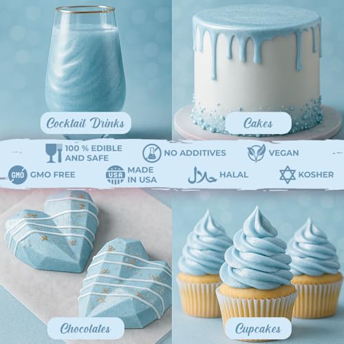 Luster Dust Edible Cake Decorations
