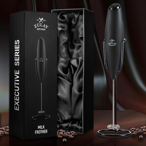 Powerful Milk Frother Wand With Duracell Batteries