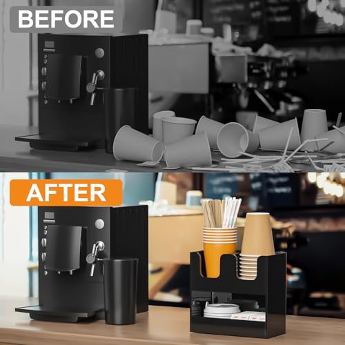 3 Compartment Cup Holder for Countertop