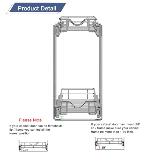 Pull Out Cabinet Organizer