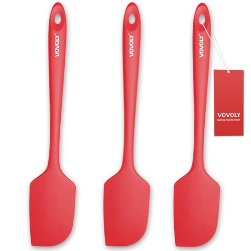 3 Pack Large Silicone Spatula for Kitchen (3 Count)