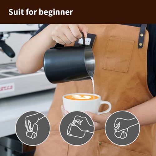 Stainless Steel Milk Frothing Pitcher 20oz