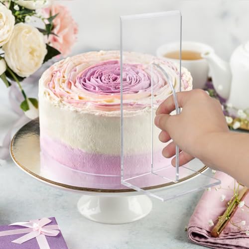 Acrylic Cake Smoother Scraper