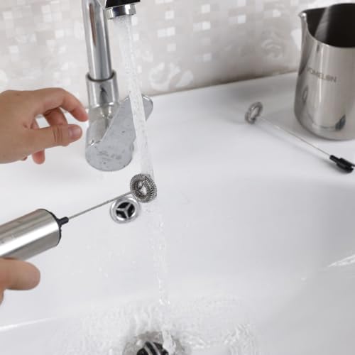 Milk Frother Rechargeable 3 Speed Electric Coffee Foamer for Travel