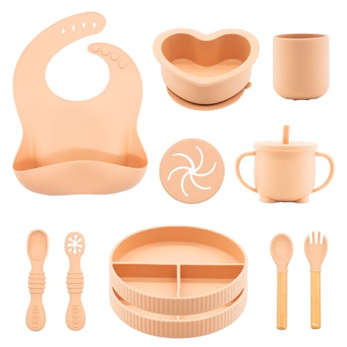 Silicone Baby Feeding Set 11 Pcs (11 Count)