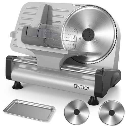 Meat Slicer Two 8.7” Stainless Steel Blades