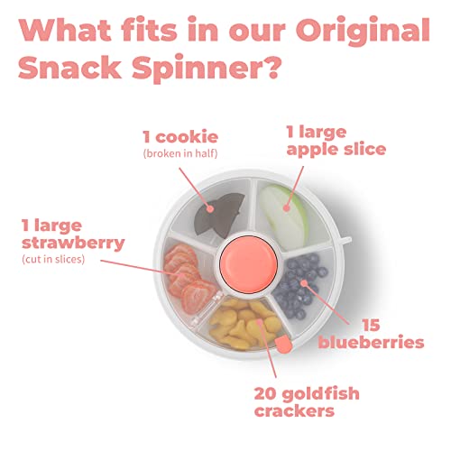 Kids Small Snack Spinner Flip Bundle with Hand Strap and Sticker Sheet