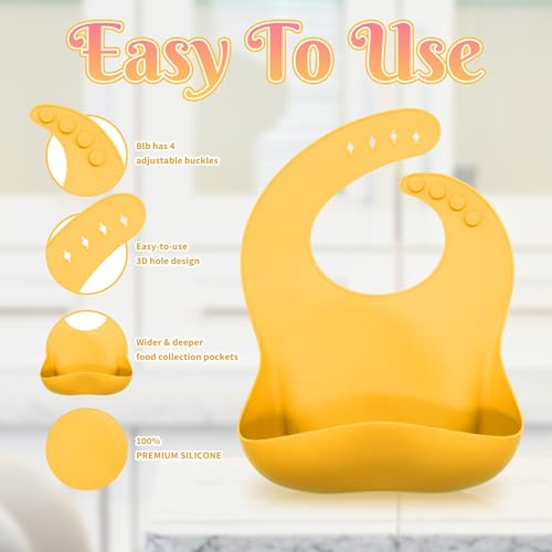 Silicone Baby Feeding Set 6 Pcs (6 Count)