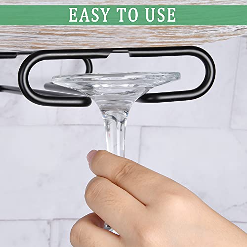 4 Pack Steamware Wine Glass Hanging Rack (4 Count)