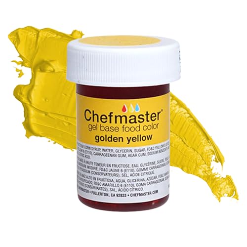 Golden Yellow Gel Food Coloring