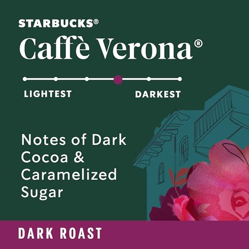 Ground Coffee Caffè Verona Dark Roast (12 Ounce)