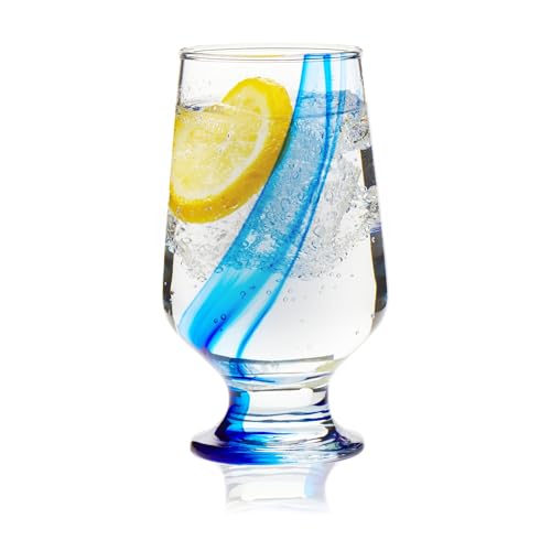 Blue Ribbon Goblet Glasses (8 Count)