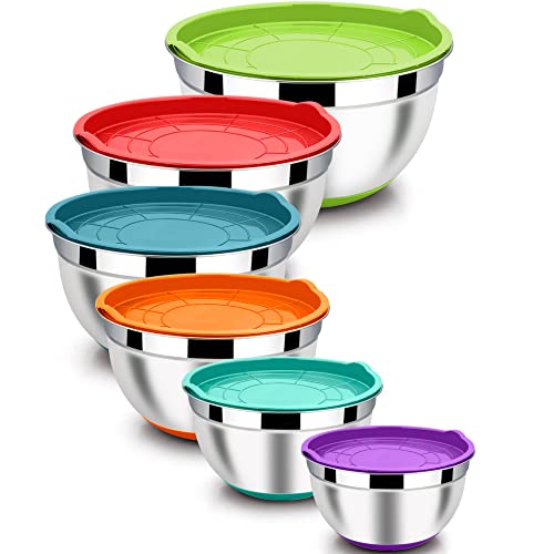 Nesting Mixing Bowls Set of 6 (6 Count)