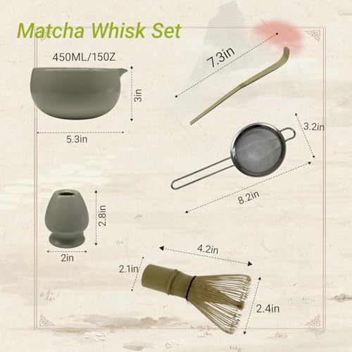 Matcha Whisk Set (5 Count)