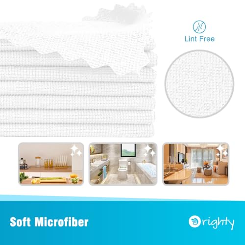 Microfiber Cleaning Cloth Bulk (200 Count)
