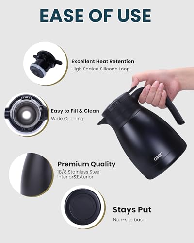 1L 34Oz Thermal Coffee Carafe