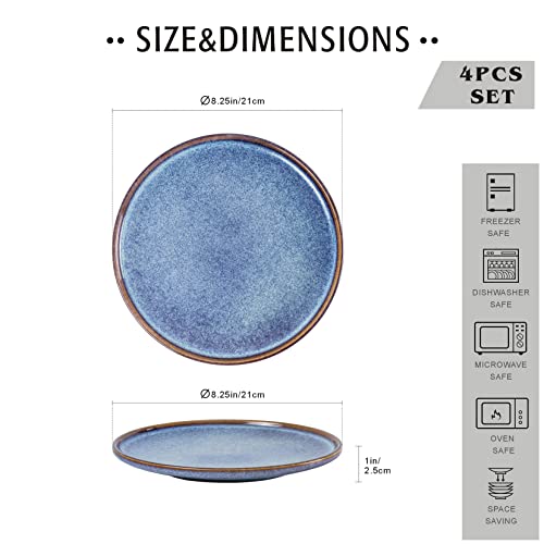 Ceramic Salad Plates Set of 4 (4 Count)