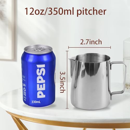 Stainless Steel Espresso Milk Frothing Pitcher