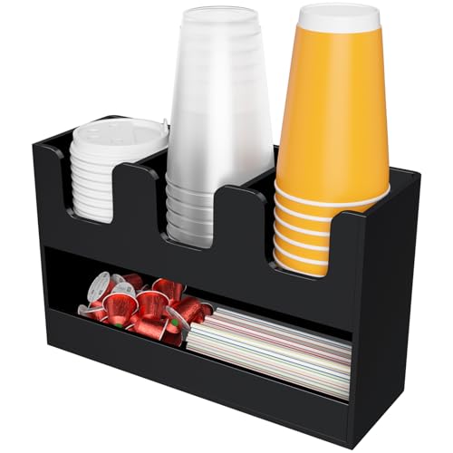 4 Compartment Cup Holder for Countertop