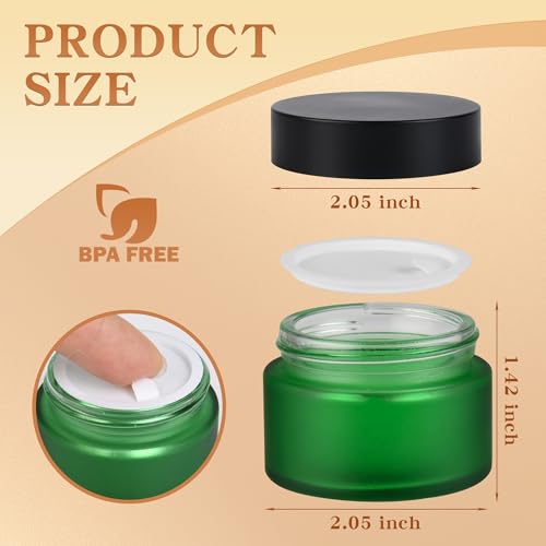 Glass Jars with Lids (24 Count)