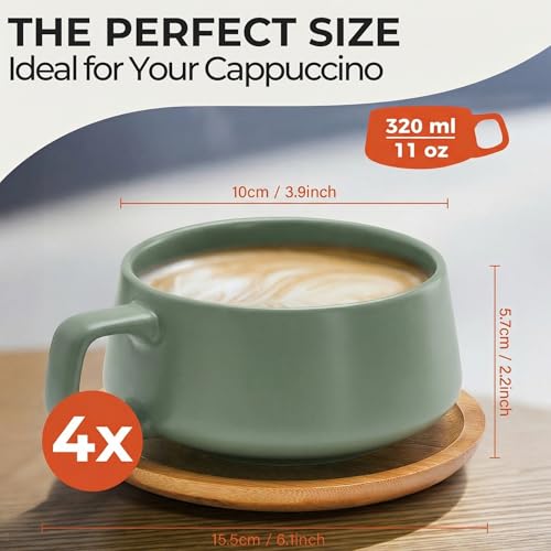 Cappuccino Cup Set of 4