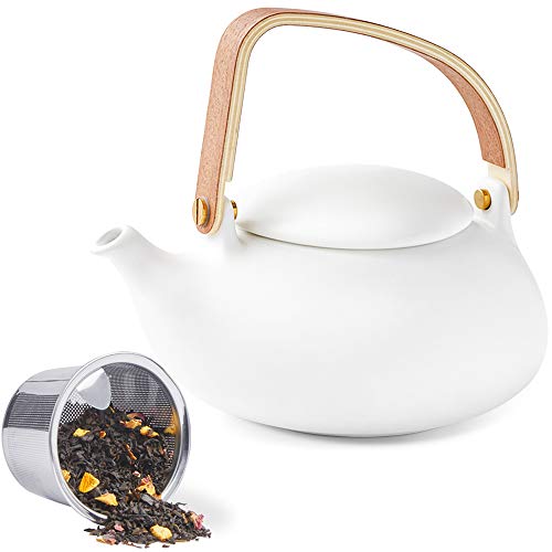 Ceramic Teapot with Infuser