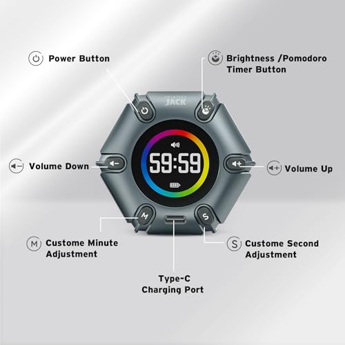 FILP Pomodoro Timer with Silent & Alarm