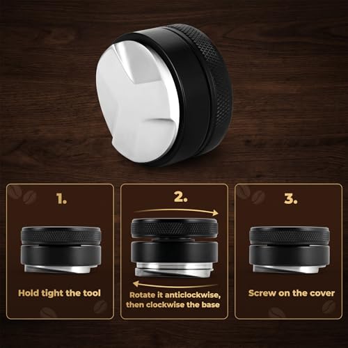 58mm Coffee Tamper & Distributor Set
