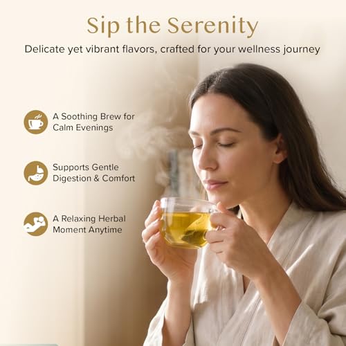 Chamomile Mint Citrus Green Tea Bags (30 Count)