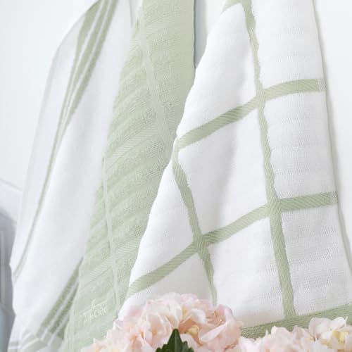 Solid & Coordinate Kitchen Towels (4 Count)