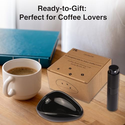 Coffee Bean Dosing Cup and Spray Bottle Set