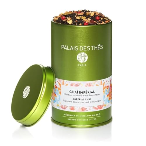 Chai Tea Organic Imperial Chai Blend with Cardamon & Pink Pepper (3.5 Ounce)