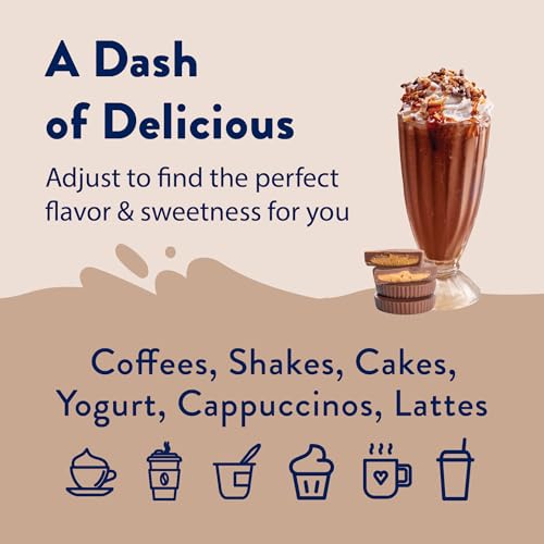 Peanut Butter Cup Skinny Syrup (25.4 Fl Oz)