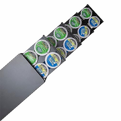 K Cup Holder for Keurig Pod K Cup Storage 4 Tier K Cup Drawer Organizer for Counter