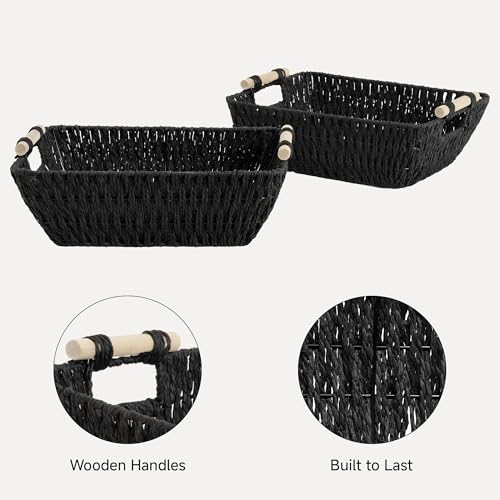 Wicker Baskets (2 Count)