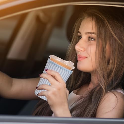 Reusable Insulated Neoprene Iced Coffee Cup Sleeve (3 Count)