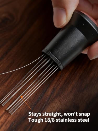 WDT Tool Espresso Distribution Tool with 10*0.25mm Stainless Steel Needles