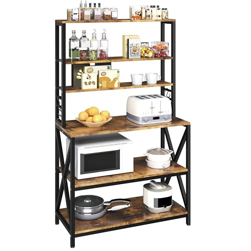 6 Tier Bakers Rack
