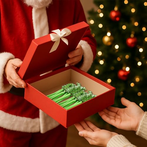 30 Pcs Christmas Drink Stirrers whimsical tree Stir Sticks (30 Count)