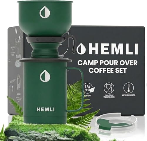 16 oz Pour Over Camping Coffee Maker Set